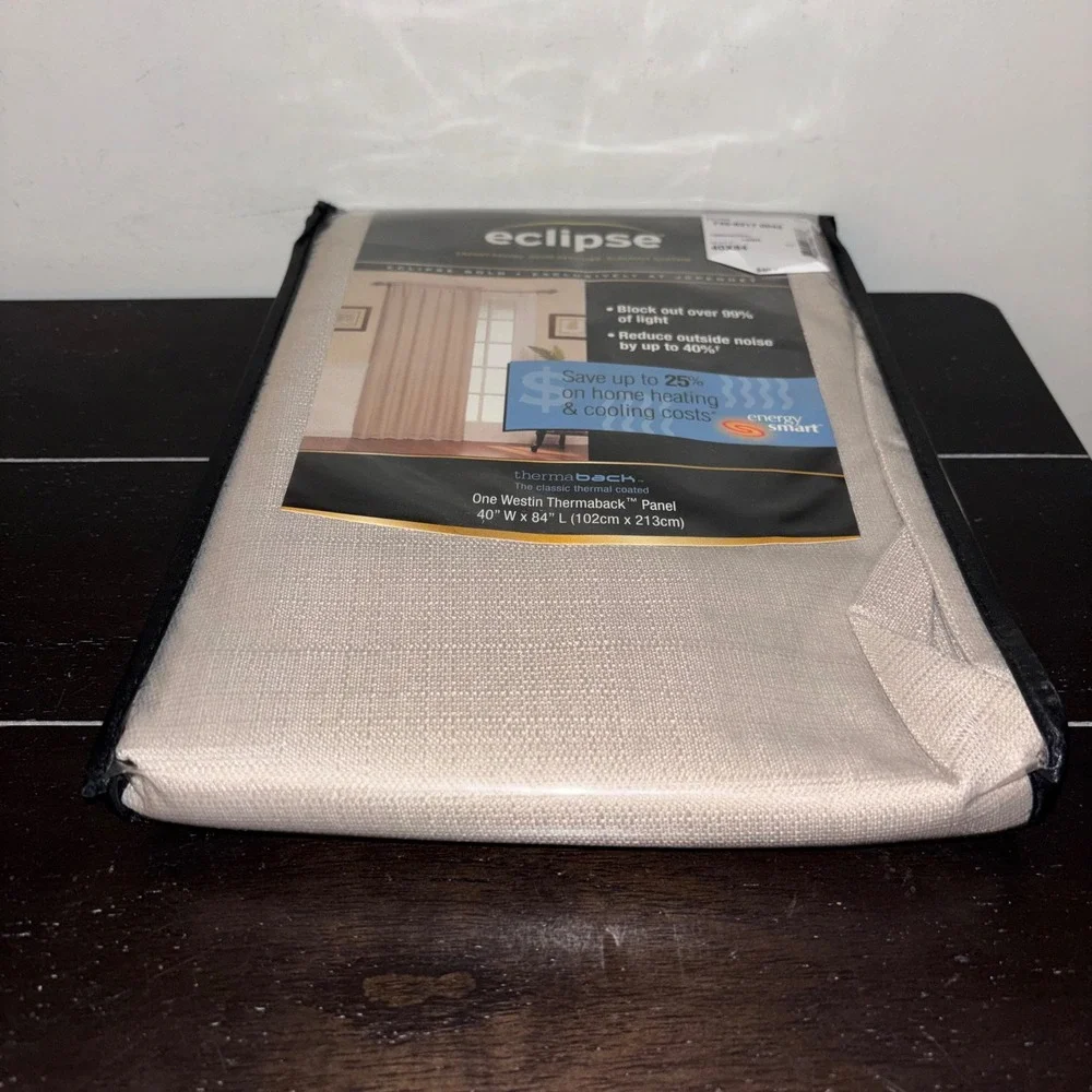 Eclipse Gold‎ | One Westin Thermaback Panel | Blackout Curtain Panel | 40x84